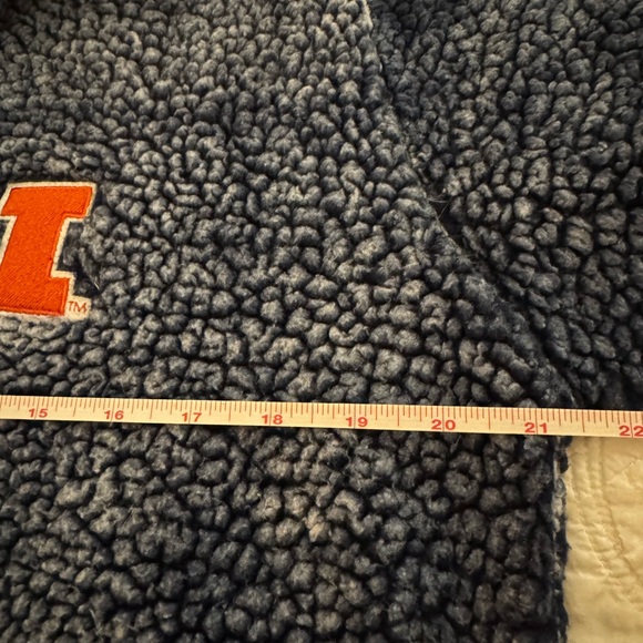 University of Illinois Sherpa Fleece Jacket - Picture 6 of 7